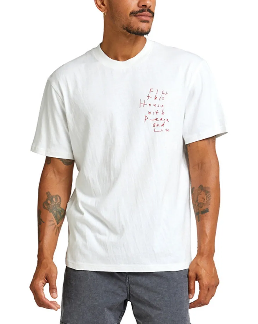 Old House Tee - Vintage White sold by Deus Ex Machina