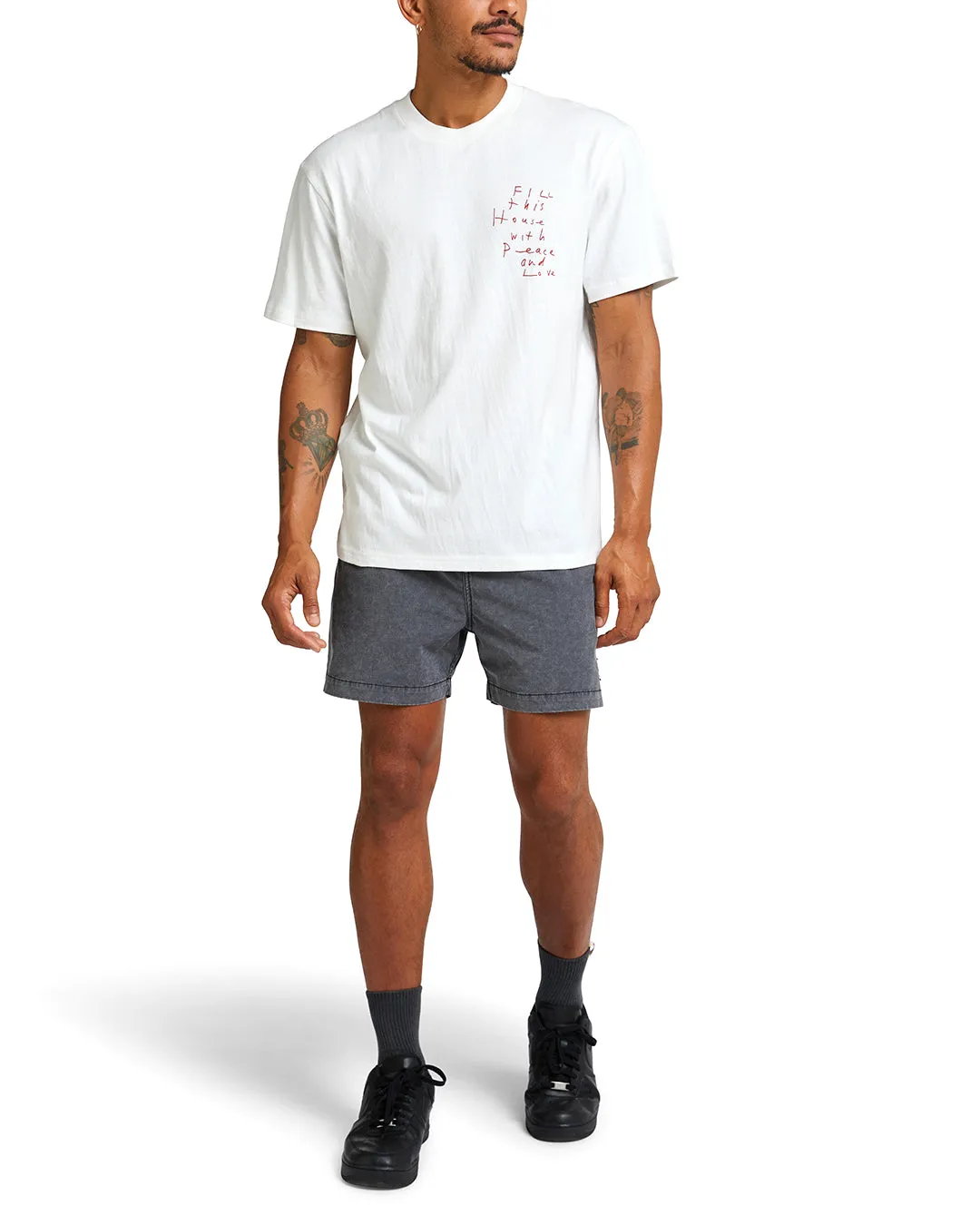 Old House Tee - Vintage White sold by Deus Ex Machina product image thumbnail 3