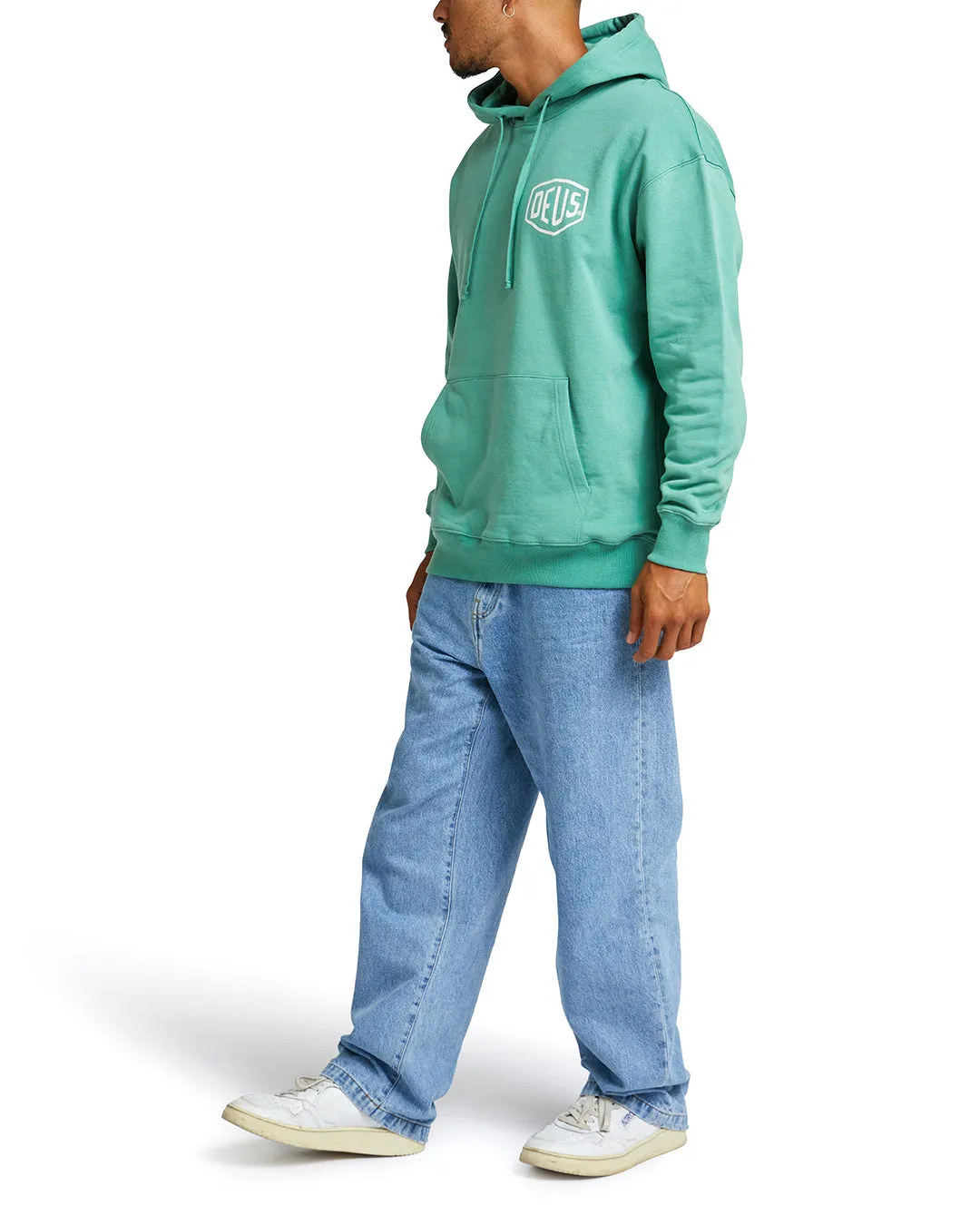 Oversized Tokyo Hoodie - Sea Foam sold by Deus Ex Machina product image thumbnail 3