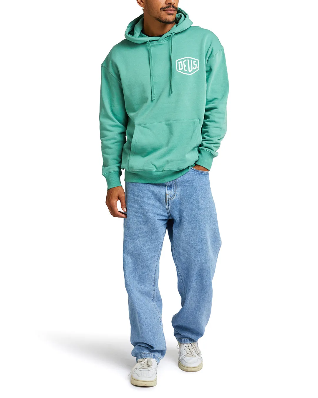 Oversized Tokyo Hoodie - Sea Foam sold by Deus Ex Machina product image thumbnail 4