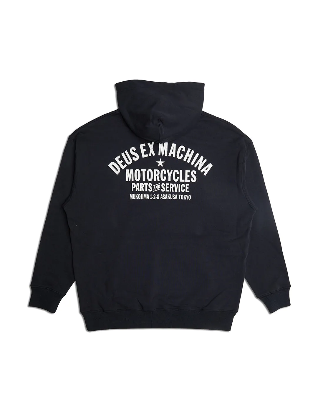 Oversized Tokyo Hoodie - Anthracite sold by Deus Ex Machina product image thumbnail 5