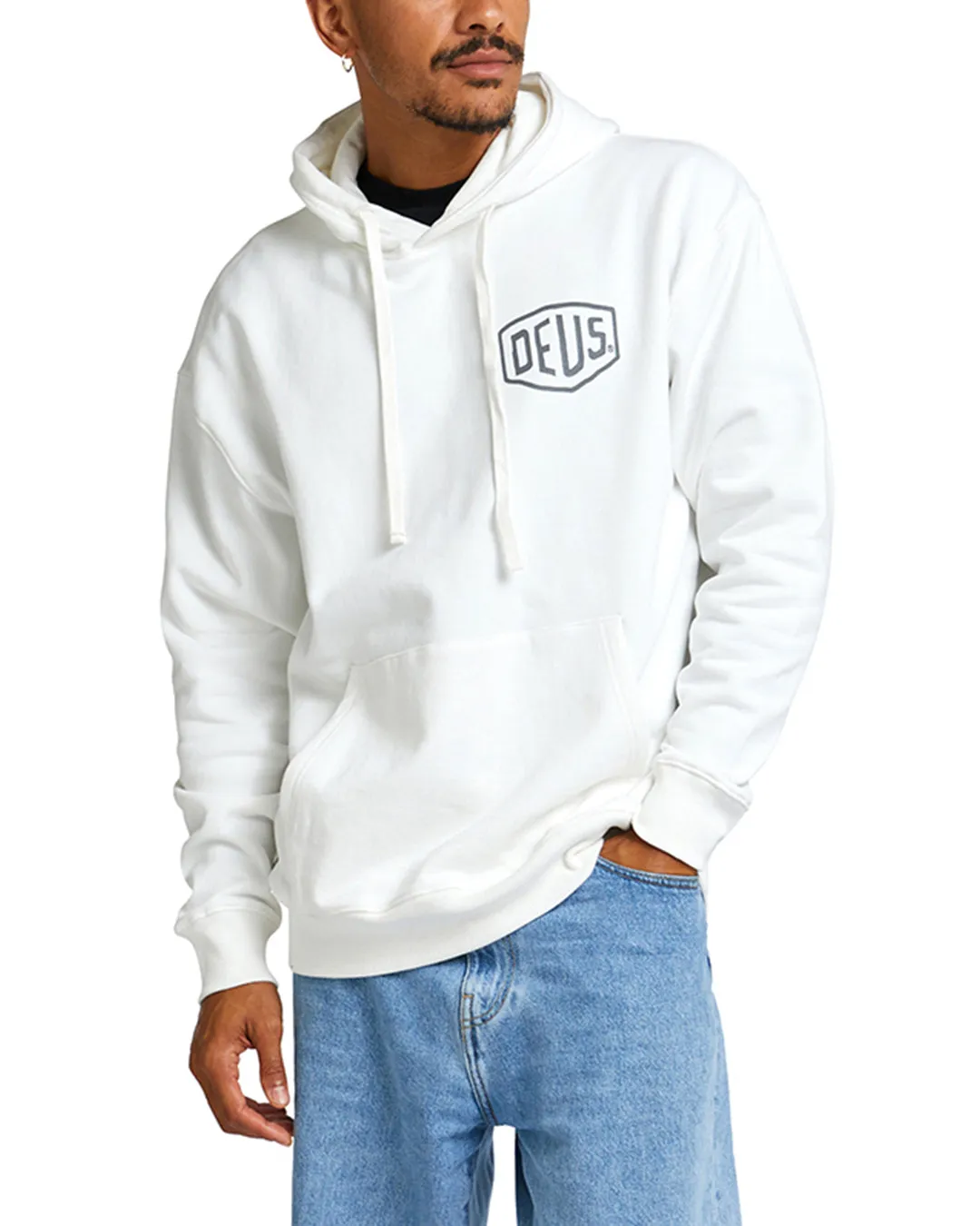 Oversized Biarritz Hoodie - Vintage White sold by Deus Ex Machina