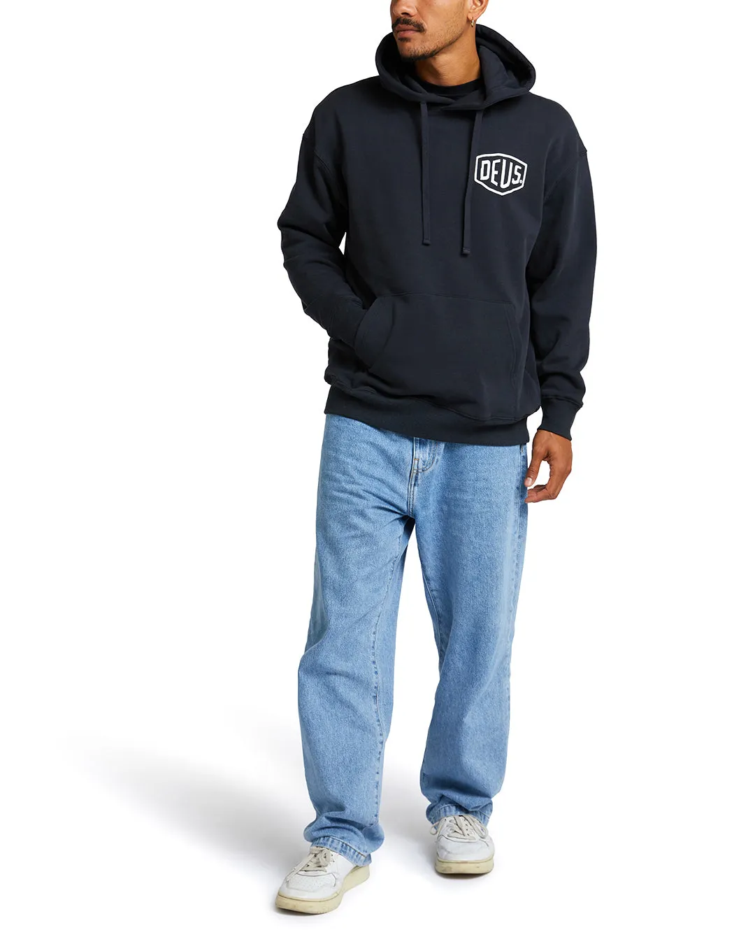 Oversized Biarritz Hoodie - Anthracite sold by Deus Ex Machina product image thumbnail 2