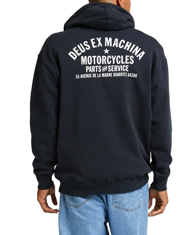 Oversized Biarritz Hoodie - Anthracite sold by Deus Ex Machina