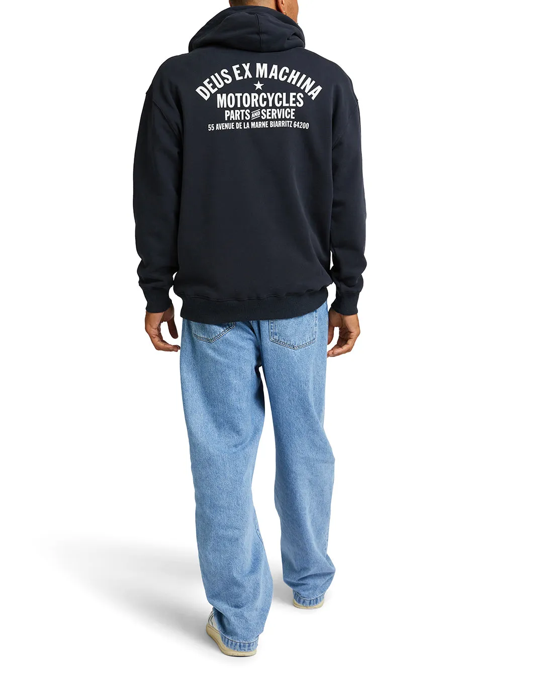 Oversized Biarritz Hoodie - Anthracite sold by Deus Ex Machina product image thumbnail 3
