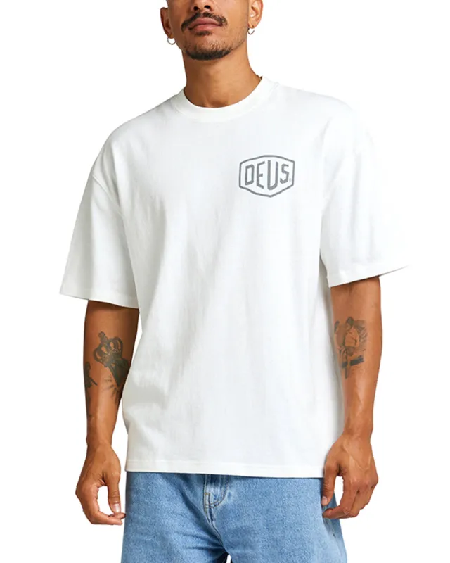 Oversized Tokyo Tee - Vintage White sold by Deus Ex Machina