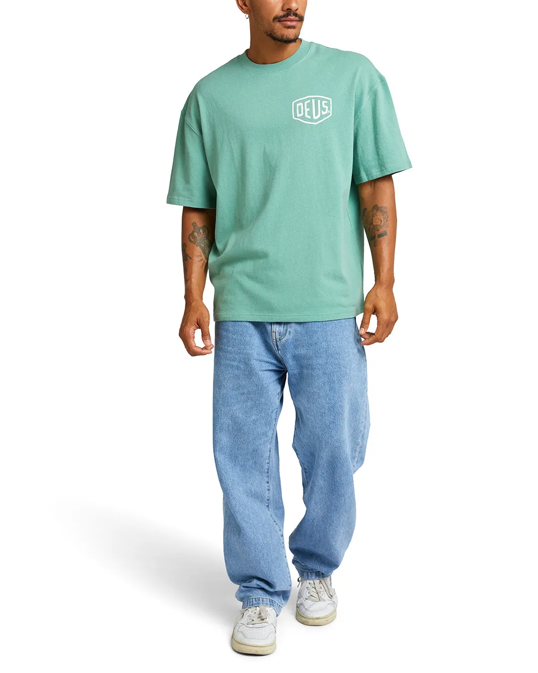 Oversized Biarritz Tee - Sea Foam sold by Deus Ex Machina product image thumbnail 2