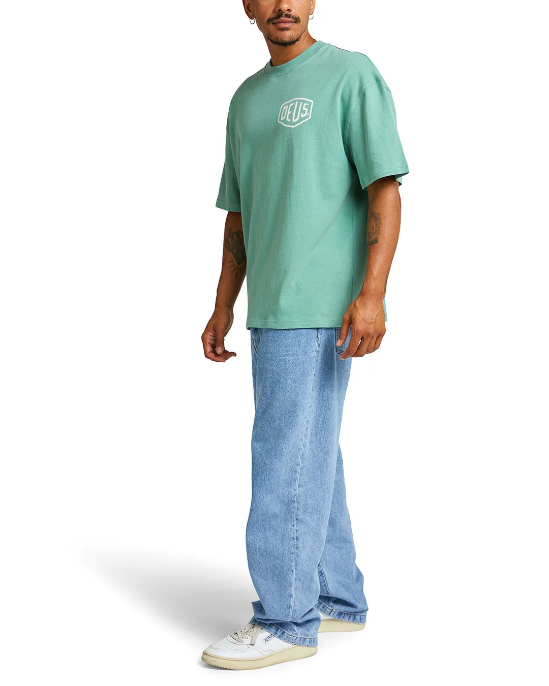 Oversized Biarritz Tee - Sea Foam sold by Deus Ex Machina product image thumbnail 3