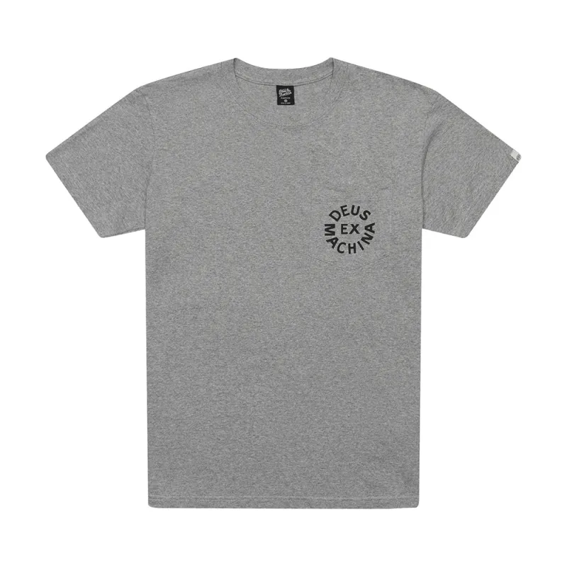 Deus Logo Tee - Grey Marle sold by Deus Ex Machina