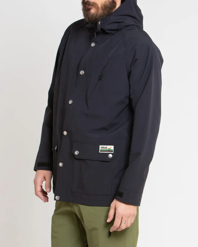 Rambler Anorak - Black sold by Deus Ex Machina