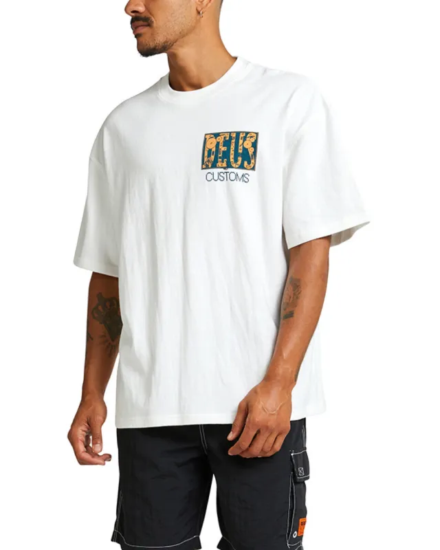 Full Circuit Tee - Vintage White made by Deus Ex Machina
