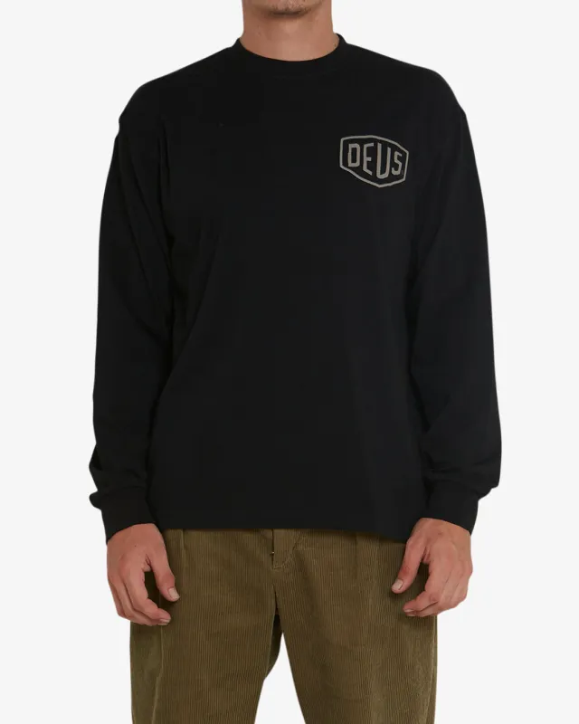 Zao Long Sleeve Tee - Black made by Deus Ex Machina