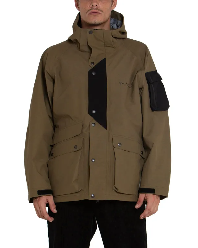 Pinnacle Mountain Parka - Military Olive made by Deus Ex Machina