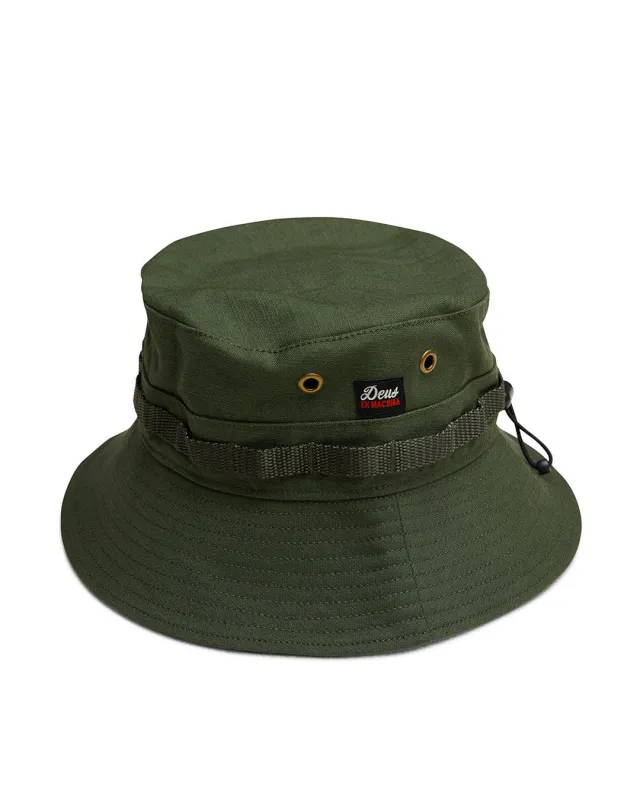 Conrad Boonie Hat - Olive made by Deus Ex Machina