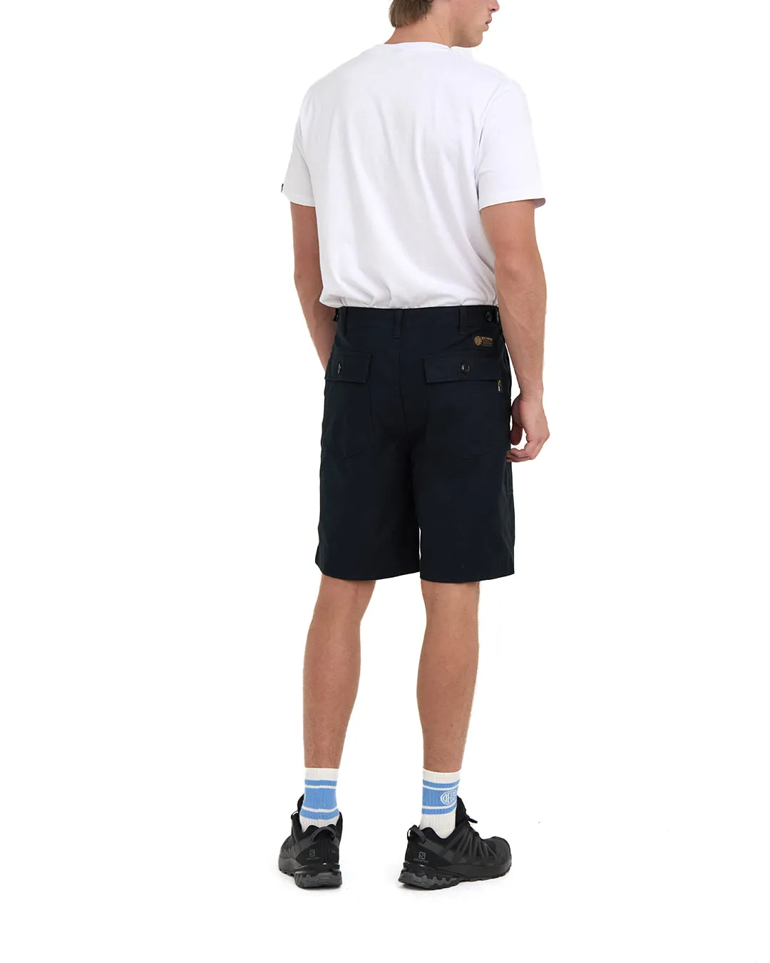 Harris Cordura Fatigue Short - Black sold by Deus Ex Machina product image thumbnail 2