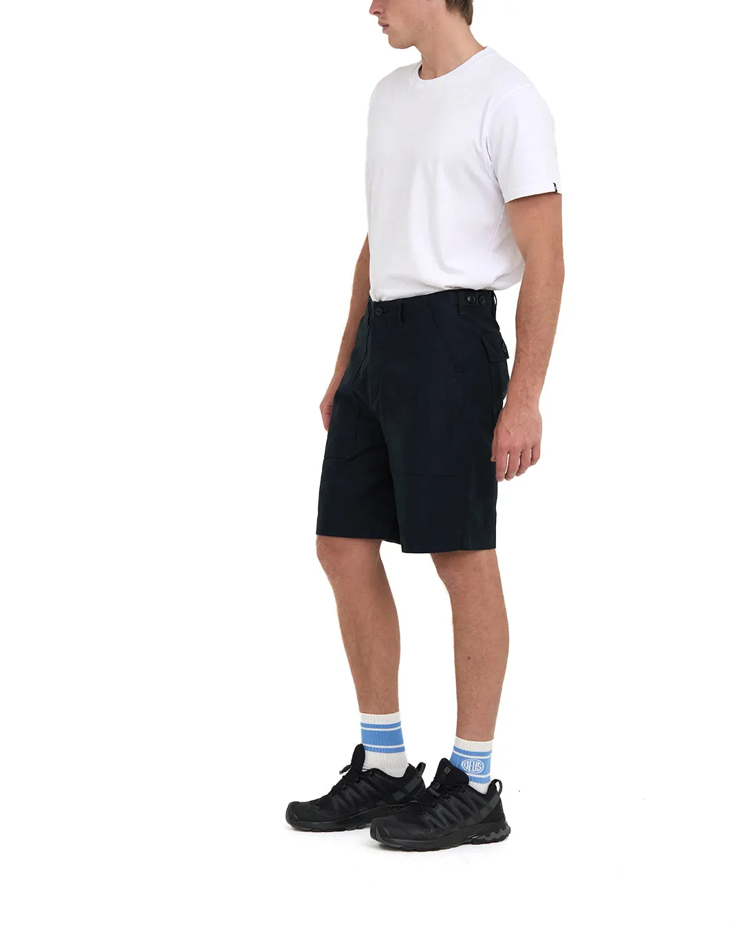 Harris Cordura Fatigue Short - Black sold by Deus Ex Machina product image thumbnail 3