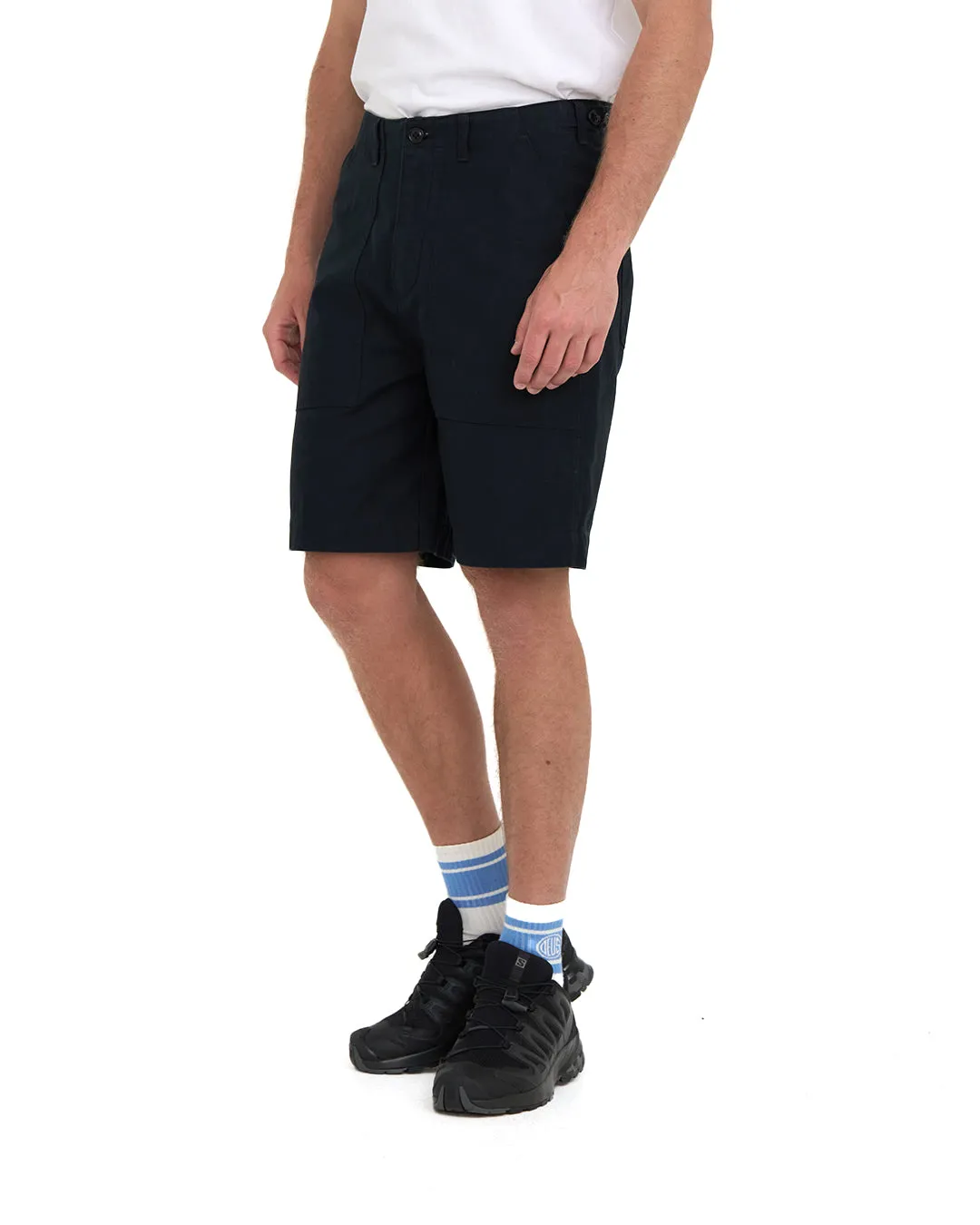 Harris Cordura Fatigue Short - Black sold by Deus Ex Machina