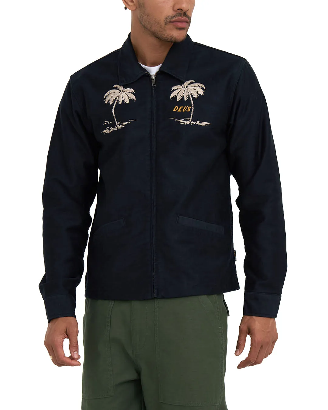 Stranded Souvenir Jacket - Black sold by Deus Ex Machina