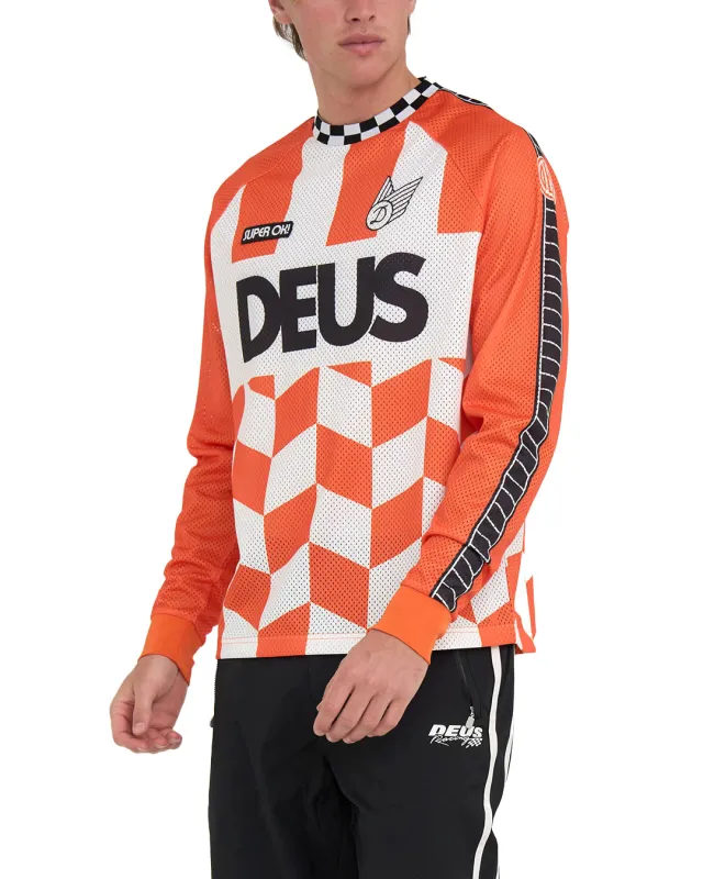 Sidetrack Moto Jersey - Golden Poppy made by Deus Ex Machina