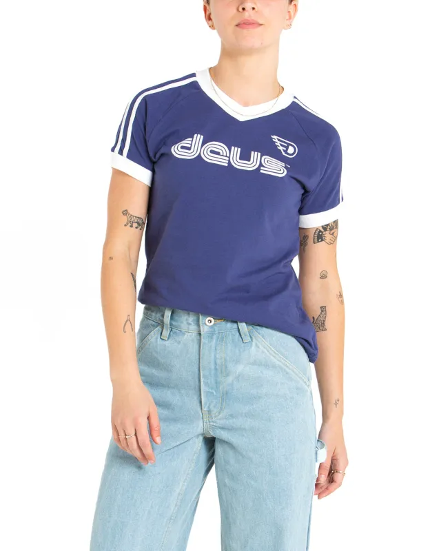 Age Tee - Estate Blue sold by Deus Ex Machina