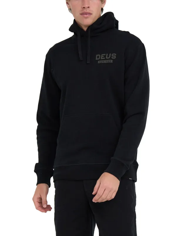 Billy Hoodie - Black made by Deus Ex Machina