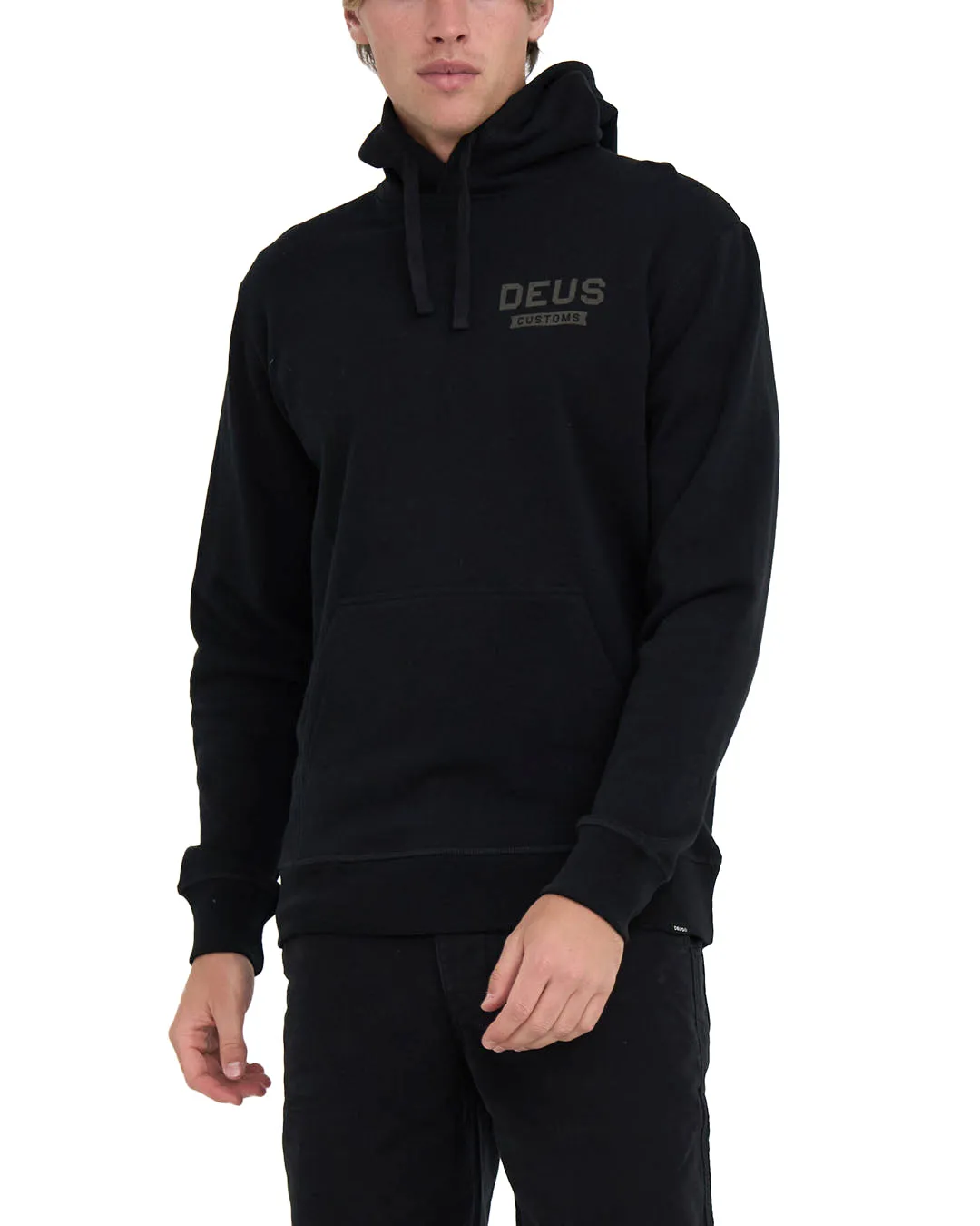 Billy Hoodie - Black sold by Deus Ex Machina