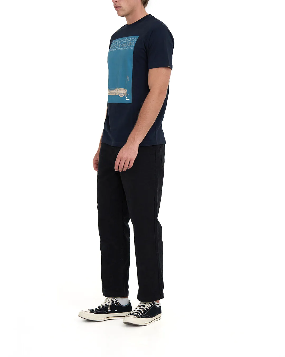 Parking Lot Tee - Navy sold by Deus Ex Machina product image thumbnail 4