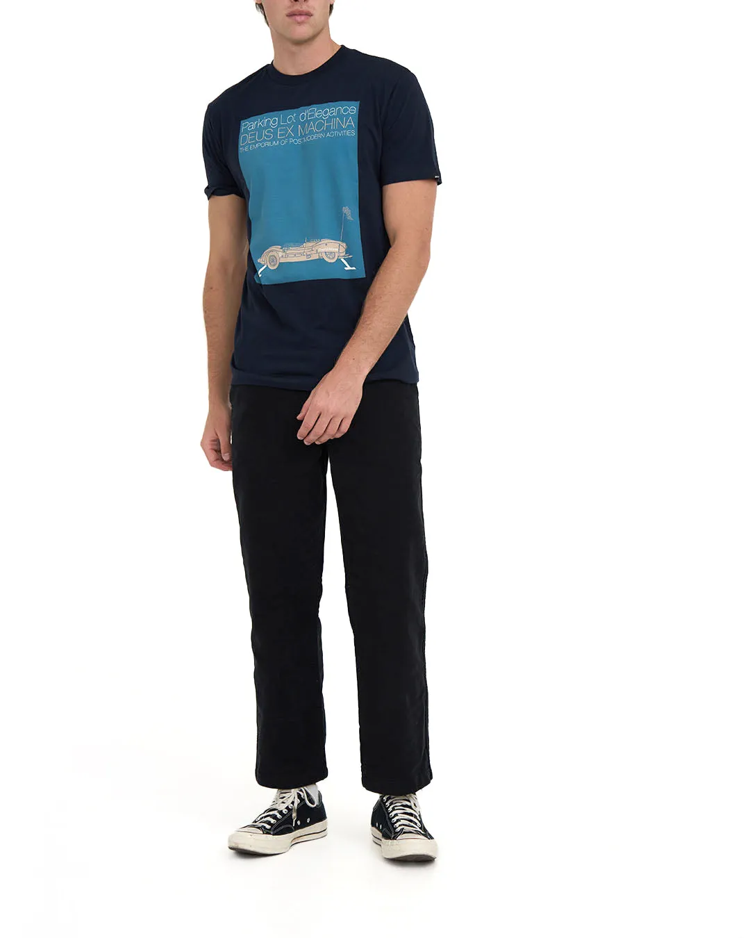 Parking Lot Tee - Navy sold by Deus Ex Machina product image thumbnail 3