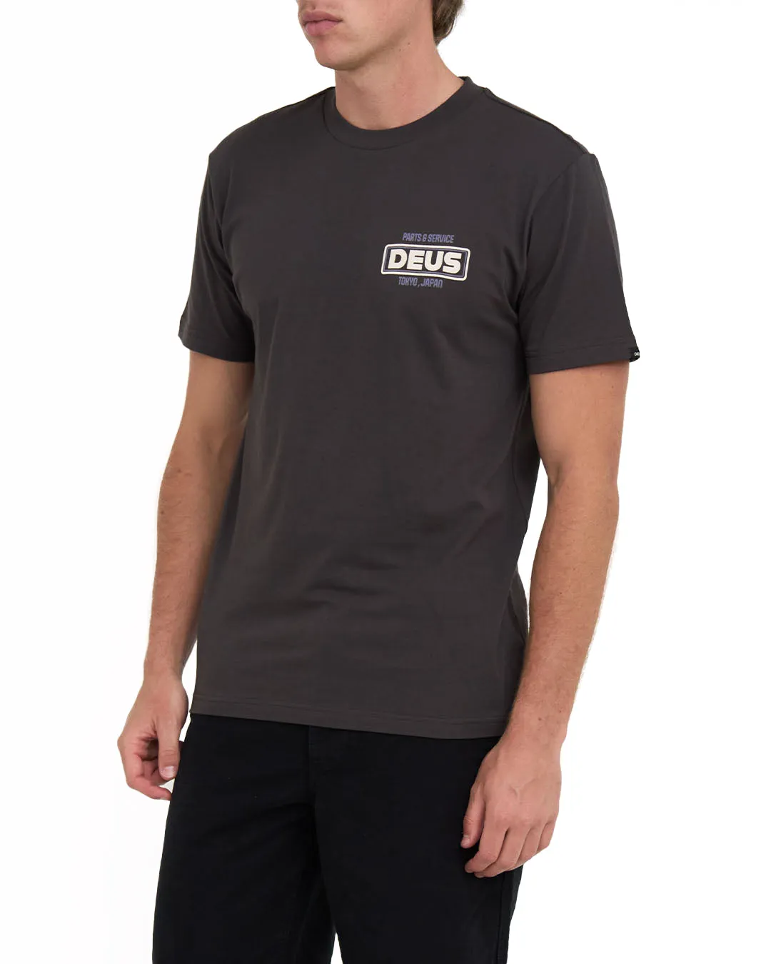 Depot Tee - Anthracite sold by Deus Ex Machina