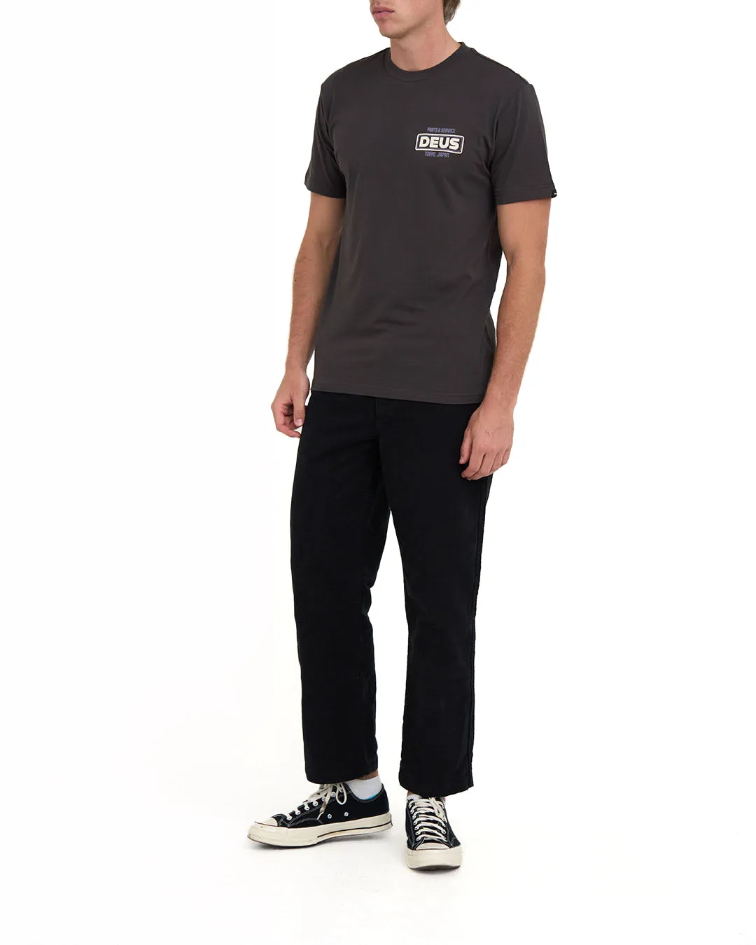 Depot Tee - Anthracite sold by Deus Ex Machina product image thumbnail 3