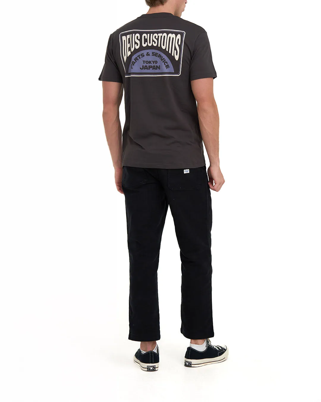 Depot Tee - Anthracite sold by Deus Ex Machina product image thumbnail 2