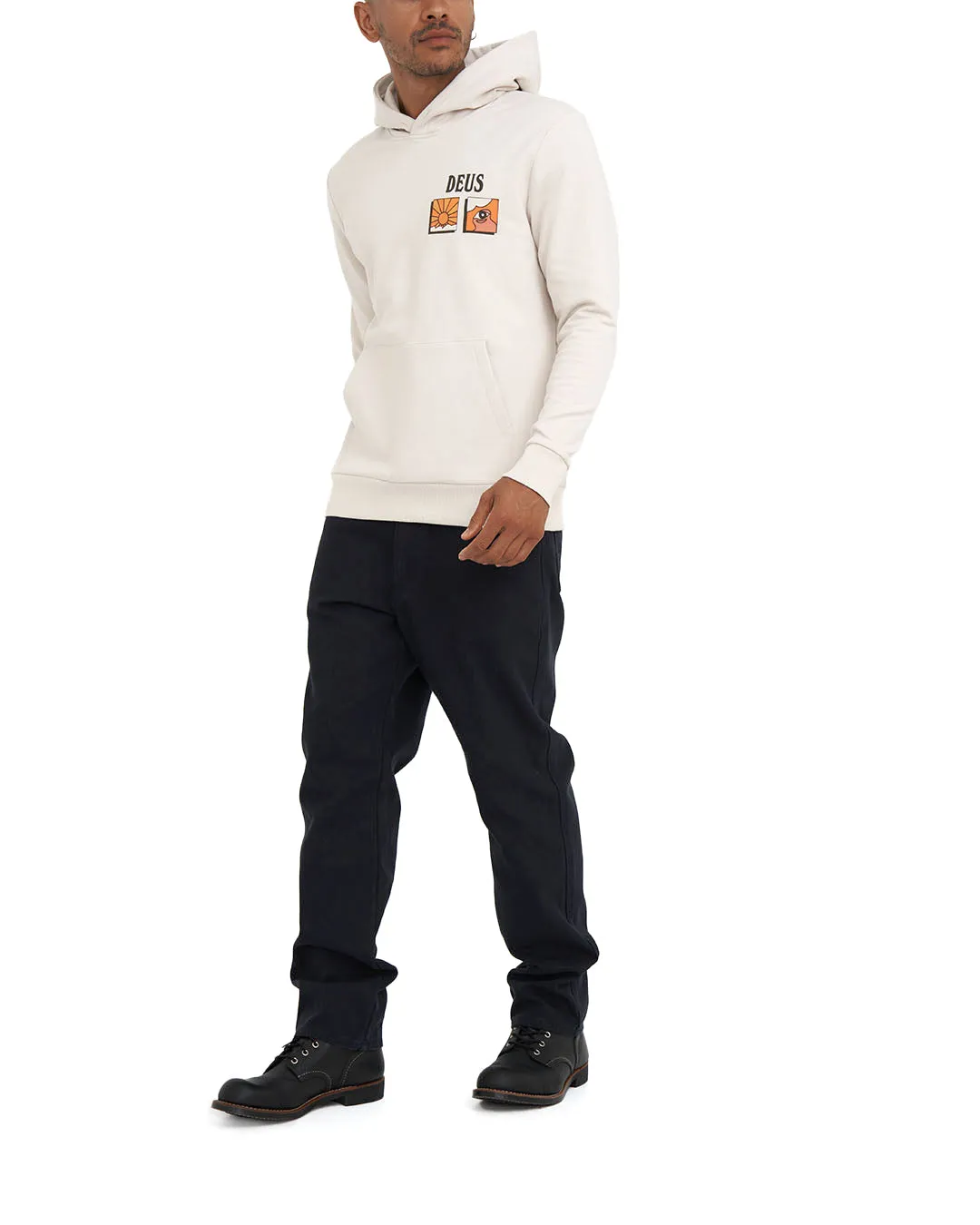 Max Speed Hoodie - Dirty White sold by Deus Ex Machina product image thumbnail 3