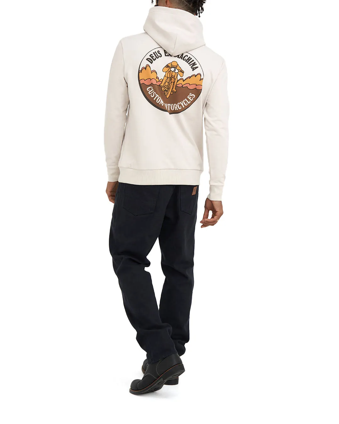 Max Speed Hoodie - Dirty White sold by Deus Ex Machina product image thumbnail 2