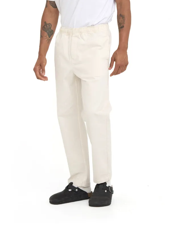 Infinity Acid Beach Pant - Dirty White sold by Deus Ex Machina