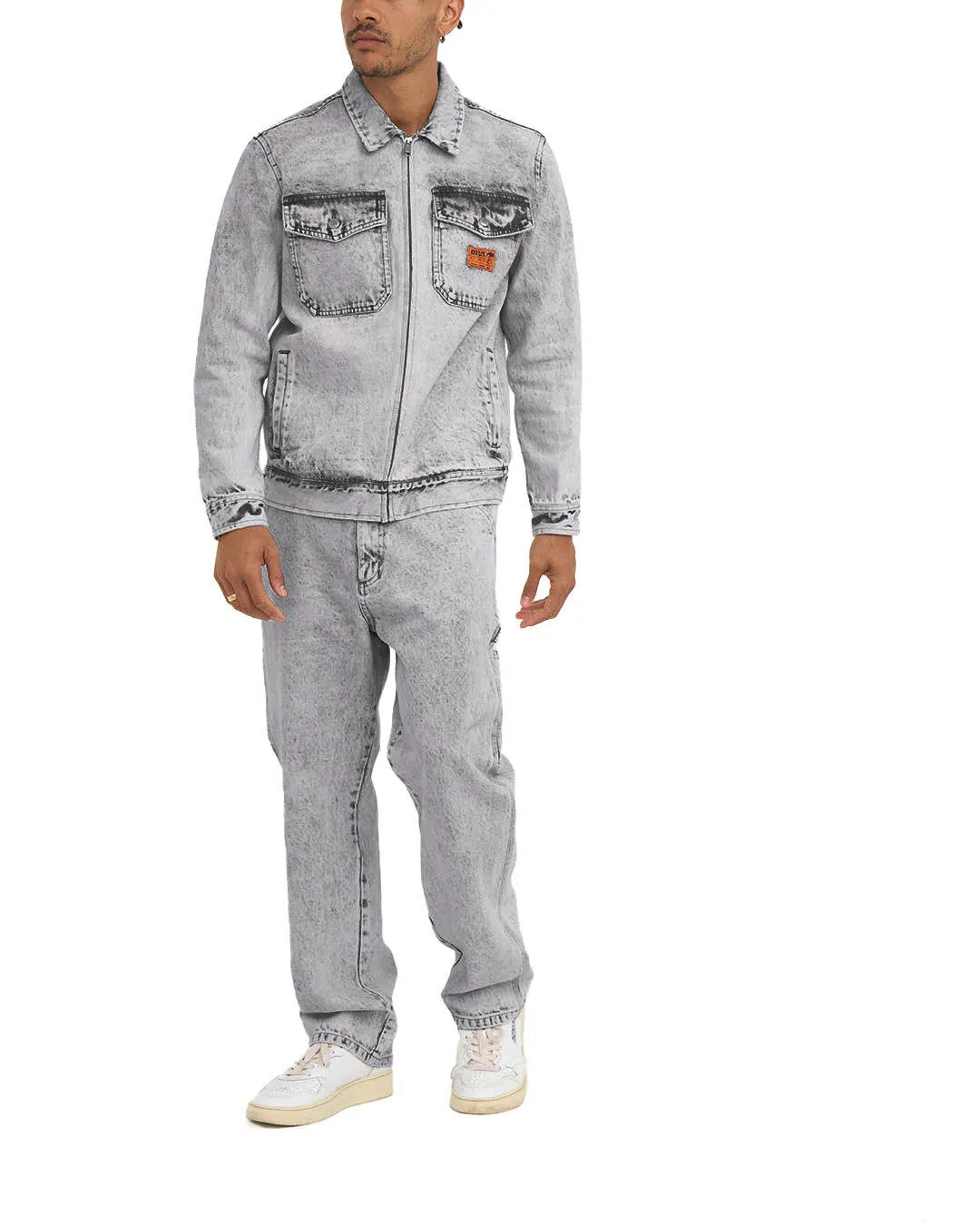 Ortiz Garage Jacket - Light Black Wash sold by Deus Ex Machina product image thumbnail 4