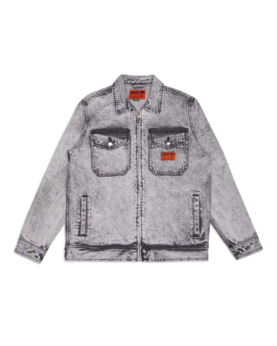 Ortiz Garage Jacket - Light Black Wash sold by Deus Ex Machina product image thumbnail 5