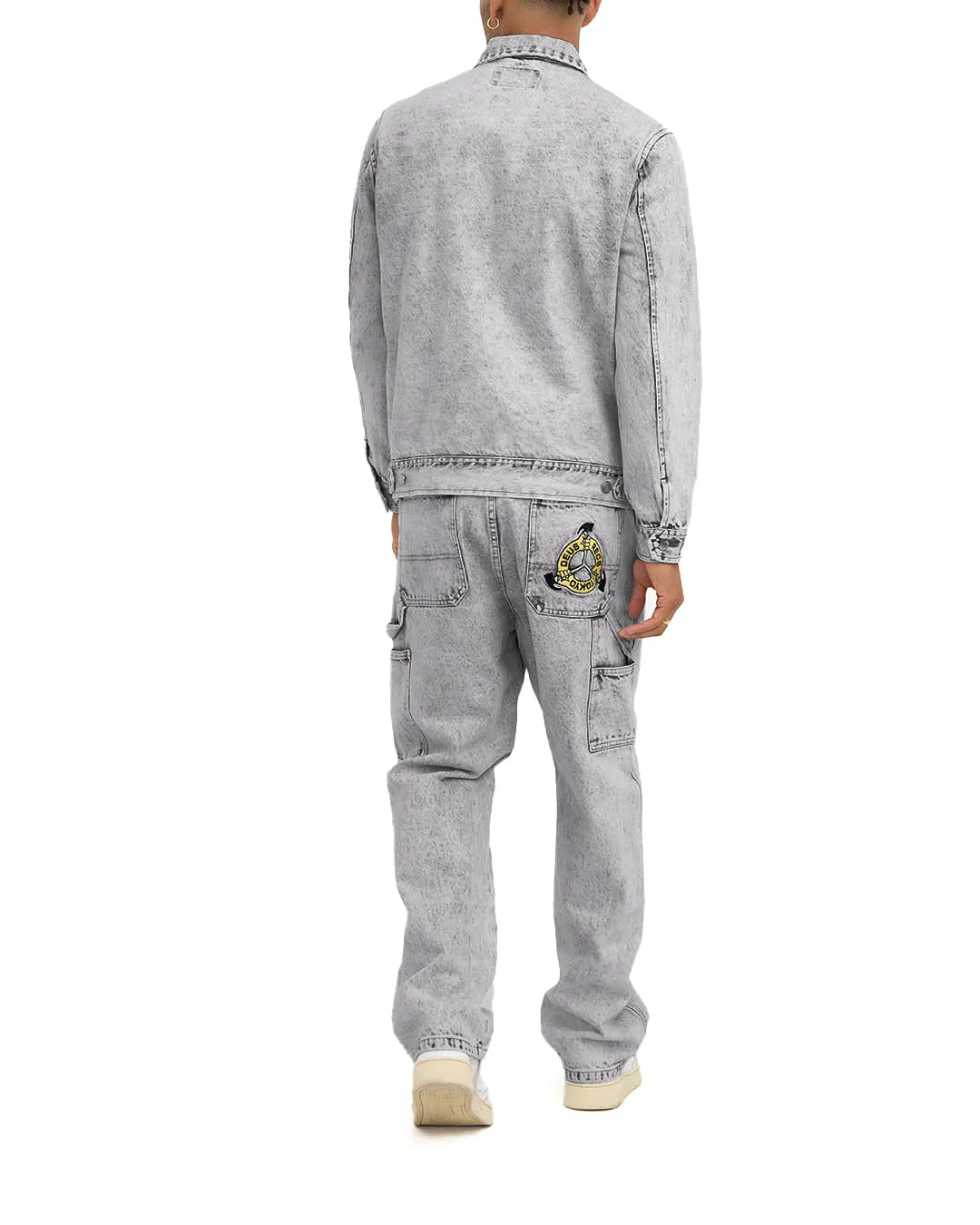 Ortiz Garage Jacket - Light Black Wash sold by Deus Ex Machina product image thumbnail 2