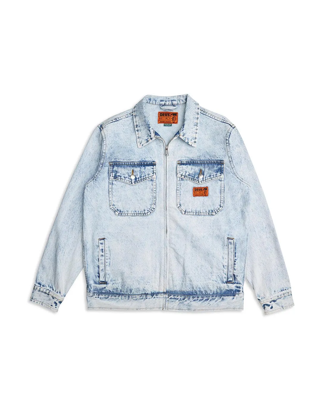 Ortiz Garage Jacket - Light Blue Wash sold by Deus Ex Machina product image thumbnail 5