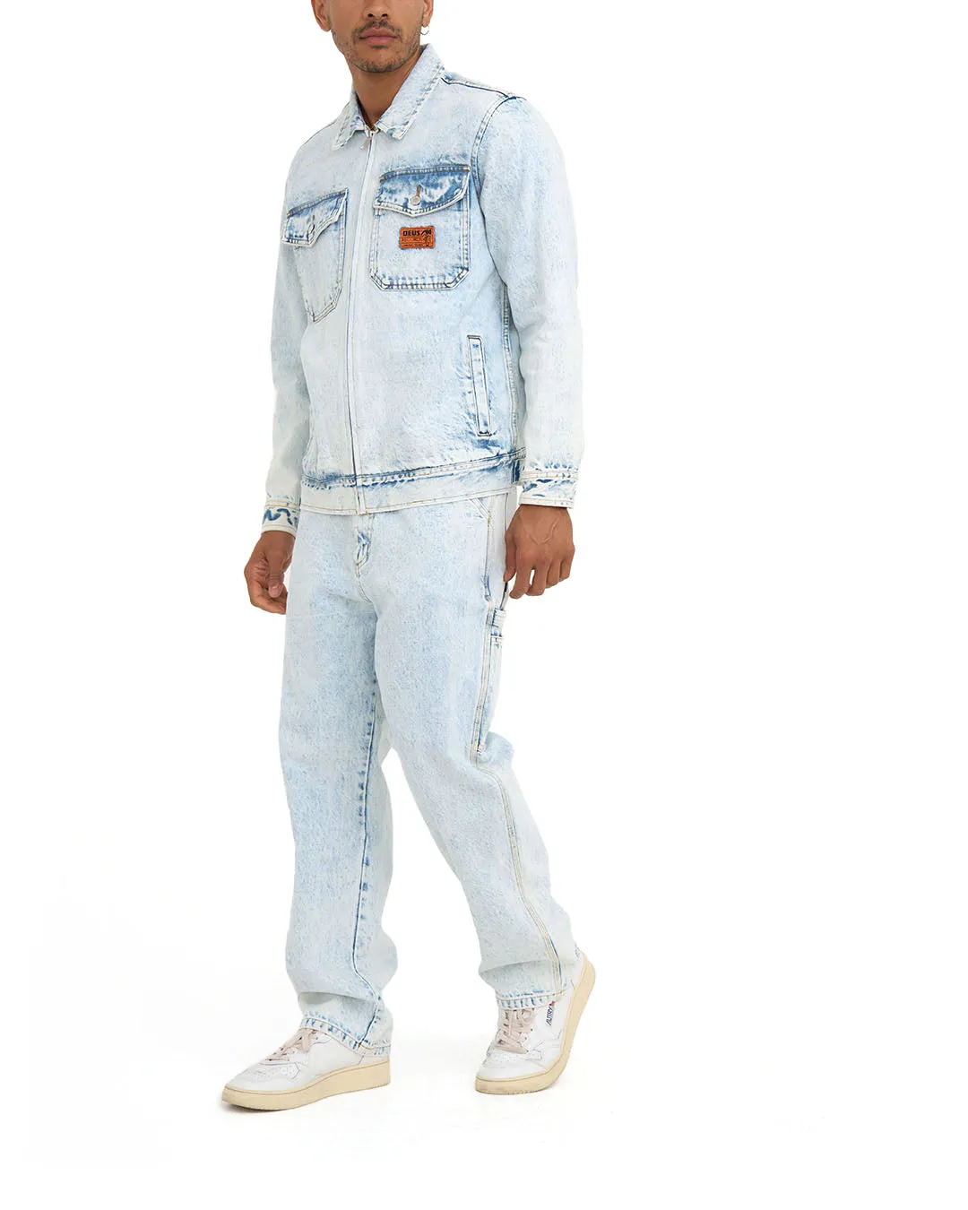 Ortiz Garage Jacket - Light Blue Wash sold by Deus Ex Machina product image thumbnail 4