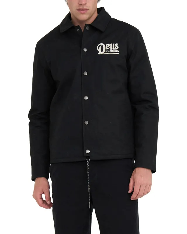 Breeze Coach Jacket - Black sold by Deus Ex Machina