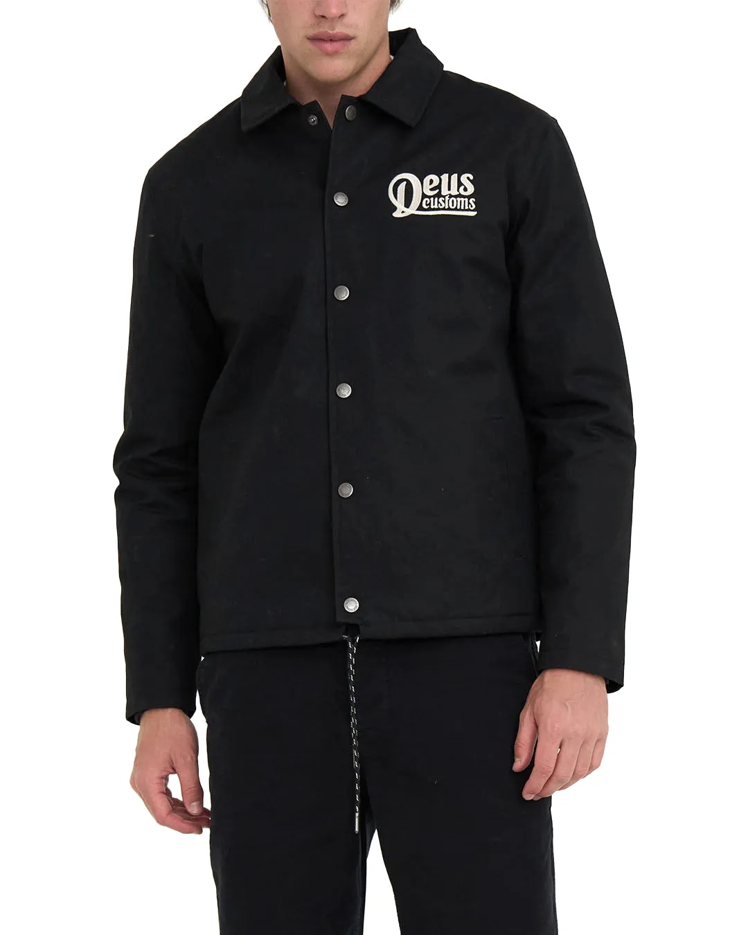 Breeze Coach Jacket - Black sold by Deus Ex Machina