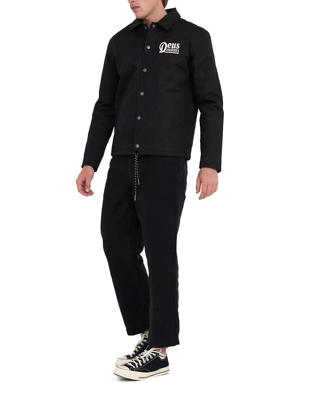 Breeze Coach Jacket - Black sold by Deus Ex Machina product image thumbnail 4