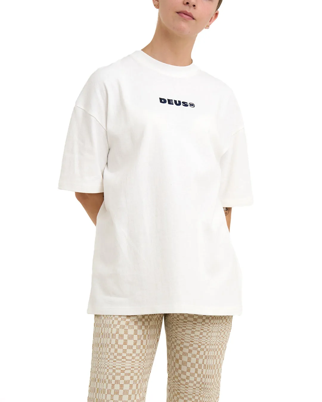 Stock Tee - Vintage White sold by Deus Ex Machina