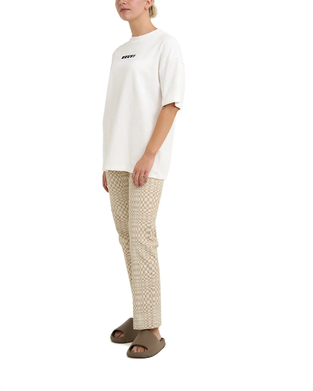 Stock Tee - Vintage White sold by Deus Ex Machina product image thumbnail 3