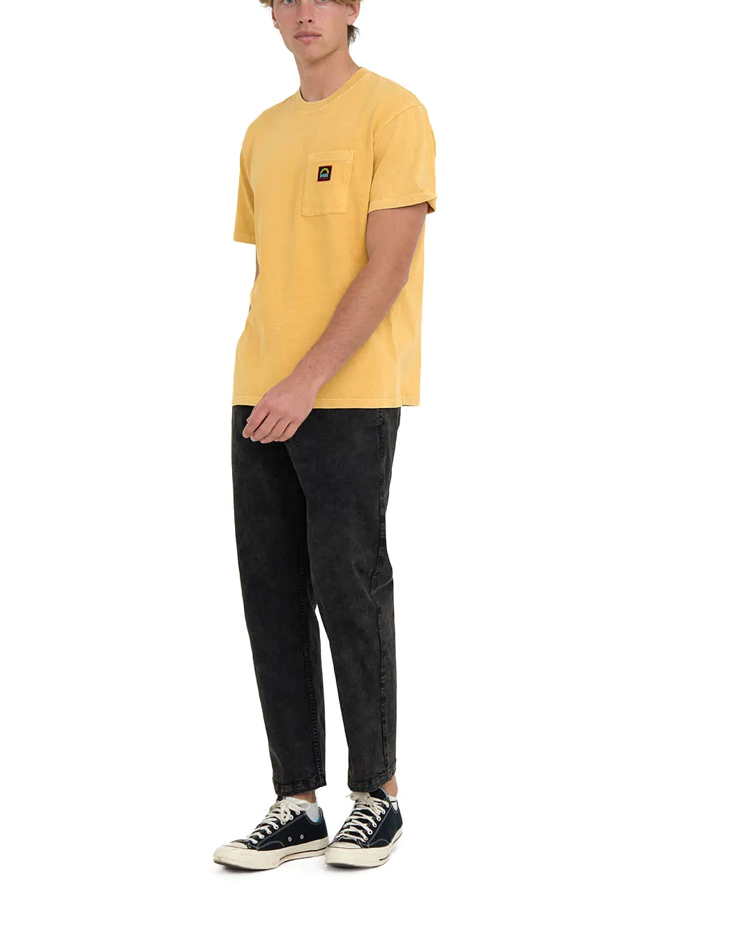 Acid Pocket Tee - Lemon Chrome sold by Deus Ex Machina product image thumbnail 4