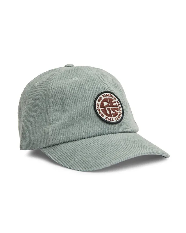 Pushstart Dad Cap - Sea-Mist made by Deus Ex Machina