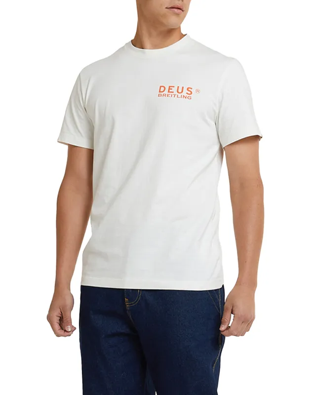 Formation Tee - Vintage White sold by Deus Ex Machina