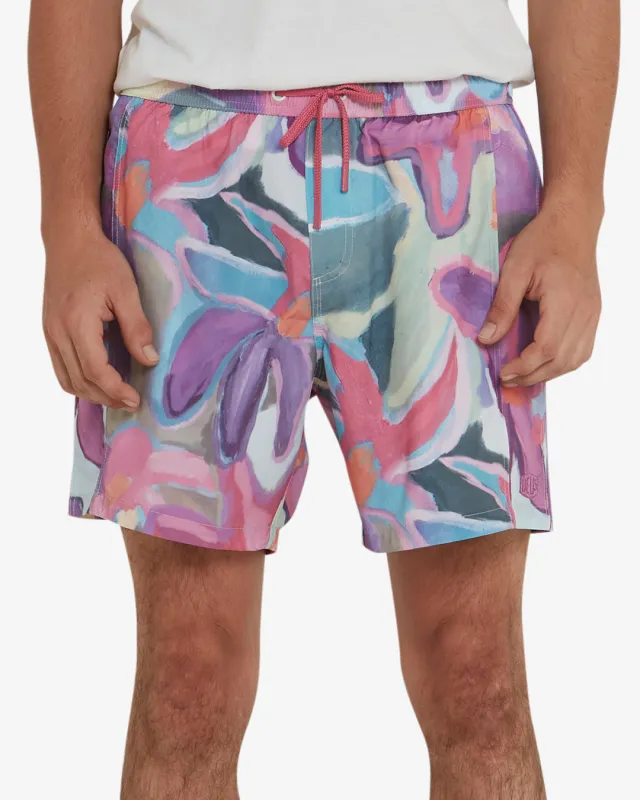 Lorelei Boardshort Mesh - Magenta made by Deus Ex Machina