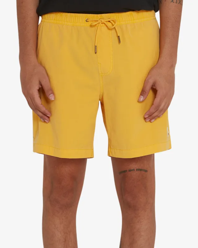 Sandbar Garment Dye Mesh - Golden Rod made by Deus Ex Machina