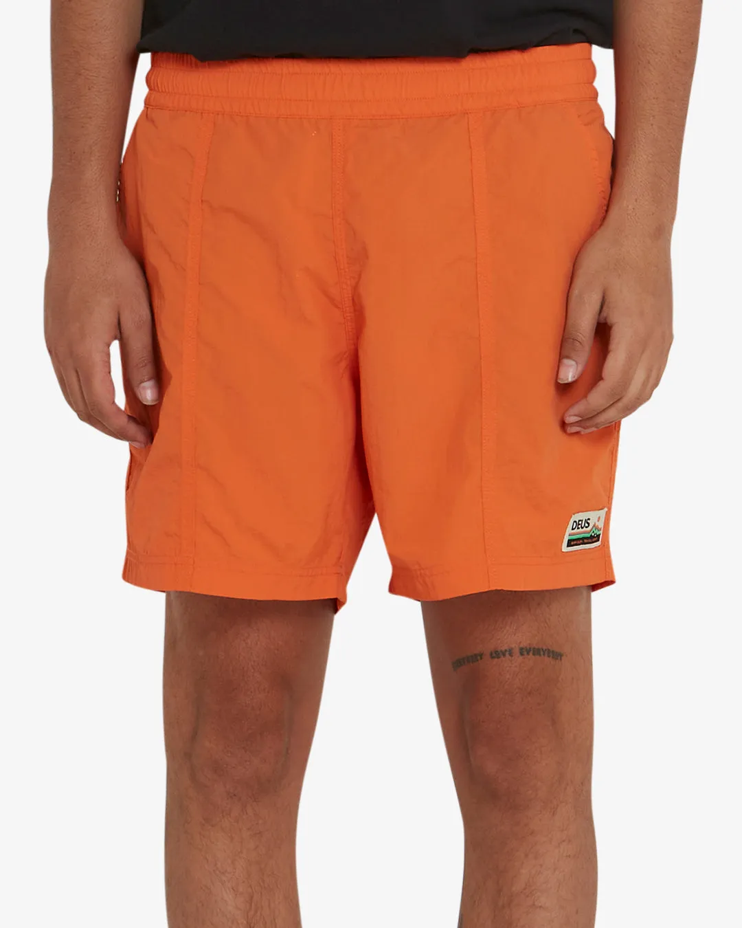 Glide Swim Short - Orange Ochre sold by Deus Ex Machina